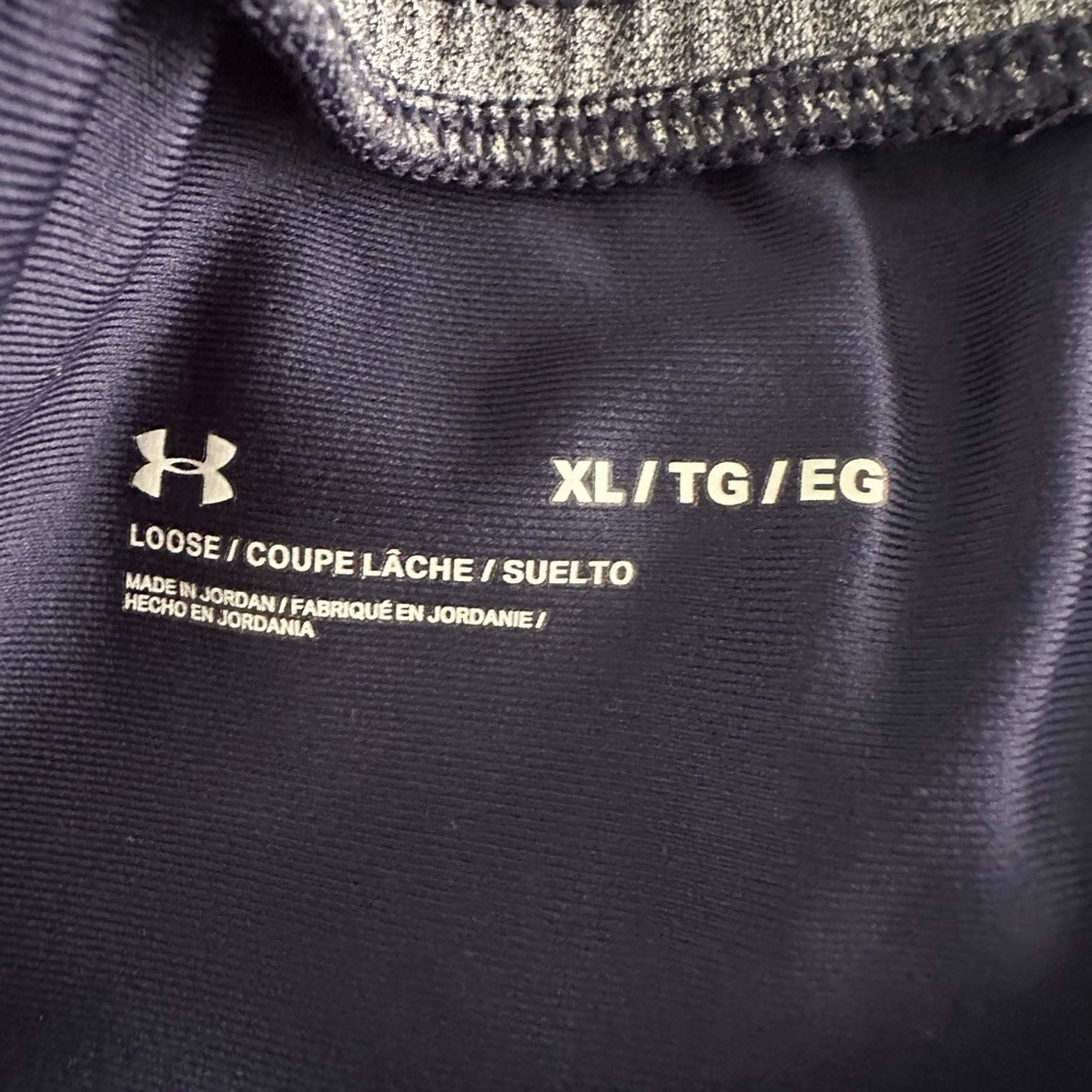 Under Armour Dark Blue Athletic Shorts - Picture 3 of 3